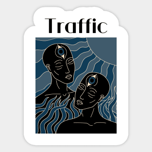 The Dark Sun Of Traffic Sticker